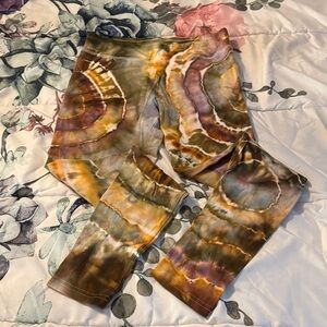 Women's Earthy Tie-Dye Leggings